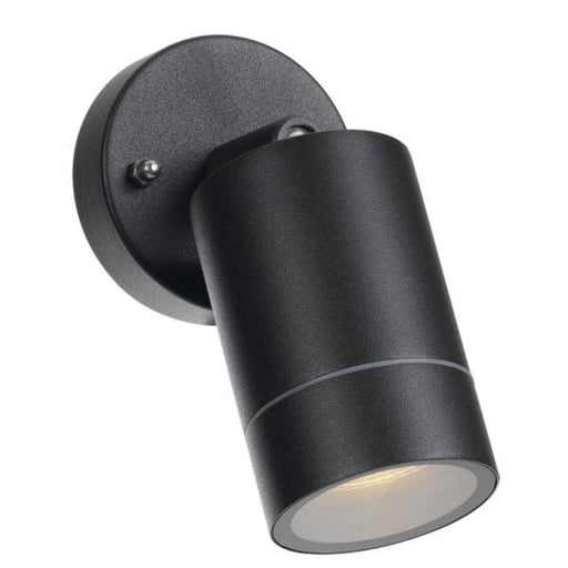 Buy Exterior Spotlights Australia Peak 1 Light Wall Light Black PEAK WB-BK