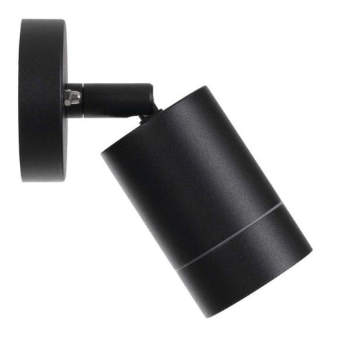 Buy Exterior Spotlights Australia Peak 1 Light Wall Light Black PEAK WB-BK