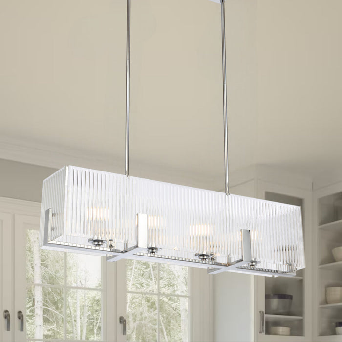 Pelion 4 Light Pendant Chrome - PELION PE4-CH