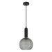 Buy Pendant Lights Australia Pelota 1 Light Pendant Smokey Glass Wine Glass Shape - PELOTA1