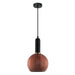 Buy Pendant Lights Australia Pelota 1 Light Pendant Copper Glass Wine Glass Shape - PELOTA4