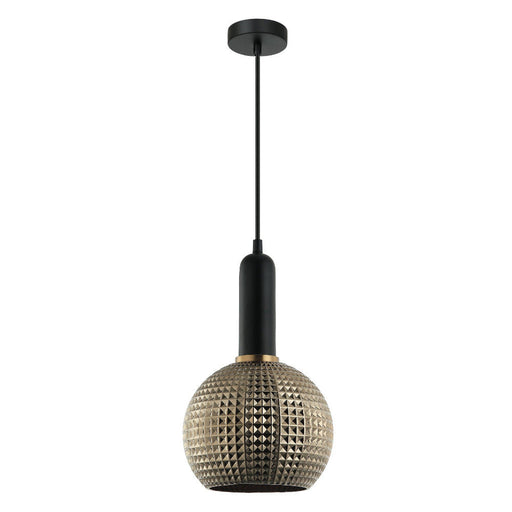 Buy Pendant Lights Australia Pelota 1 Light Pendant Chrome Glass Wine Glass Shape - PELOTA5