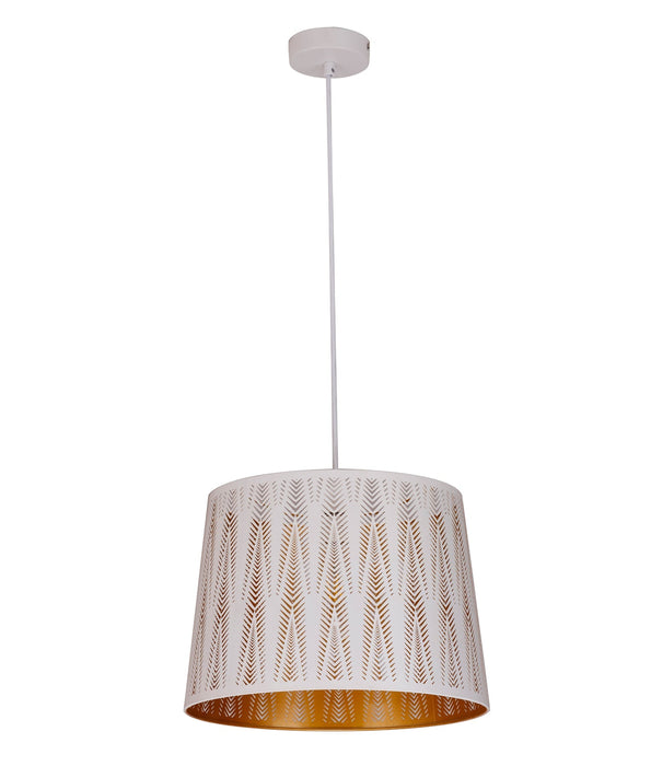 Penshade Vector Pattern Pendant Light Iron White - PENSHADE12