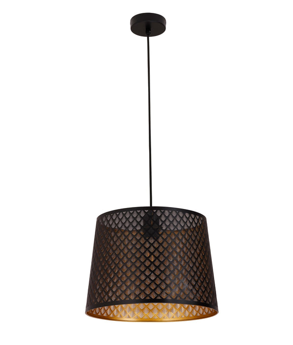 Penshade Geometry Pattern Pendant Light Iron Black - PENSHADE13