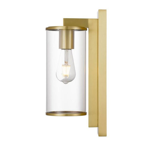 Buy Wall Sconce Australia Perova 1 Light Small Wall Light Brass - PEROVA EX40-BRS