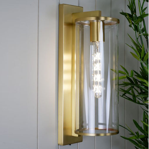 Buy Wall Sconce Australia Perova 1 Light Large Wall Light Brass - PEROVA EX50-BRS
