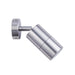 Buy Exterior Spotlights Australia GU10 Exterior Single Adjustable Wall Pillar Light Anodized Aluminium IP65 - PG1ASHSIL