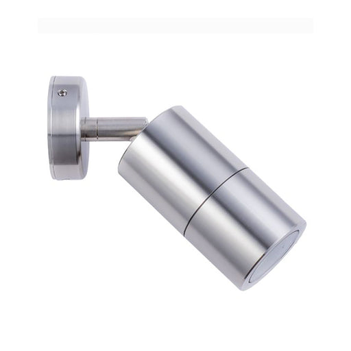 Buy Exterior Spotlights Australia GU10 Exterior Single Adjustable Wall Pillar Light 316 Stainless Steel IP65 - PG1ASS