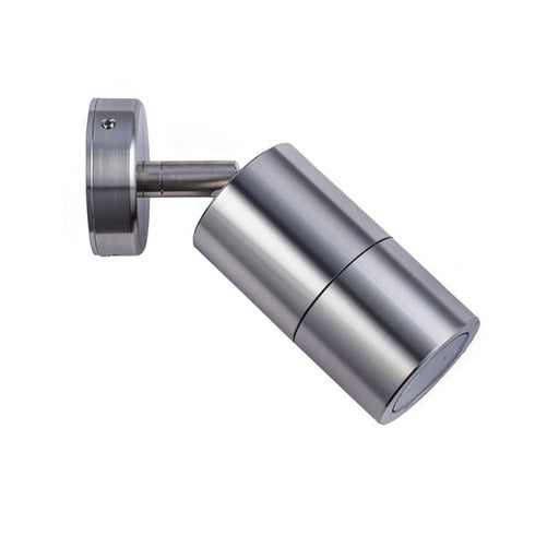 Buy Exterior Spotlights Australia GU10 Exterior Single Adjustable Wall Pillar Light Titanium IP65 - PG1AT