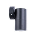 Buy Exterior Wall Lights Australia MR16 12V Exterior Single Fixed Wall Pillar Light Black IP65 - PM1FBL
