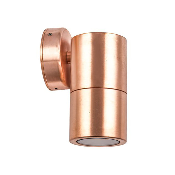 Buy Exterior Wall Lights Australia MR16 12V Exterior Single Fixed Wall Pillar Light Copper IP65 - PM1FC