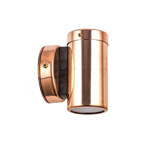 Buy Exterior Wall Lights Australia MR16 12V Exterior Single Fixed Wall Pillar Light Copper IP54 - PM1FCEC