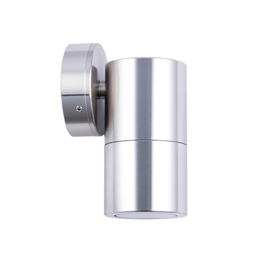 Buy Exterior Wall Lights Australia MR16 12V Exterior Single Fixed Wall Pillar Light Anodized Aluminium IP65 - PM1FSHSIL