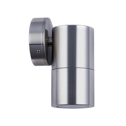 Buy Exterior Wall Lights Australia MR16 12V Exterior Single Fixed Wall Pillar Light Titanium IP65 - PM1FT