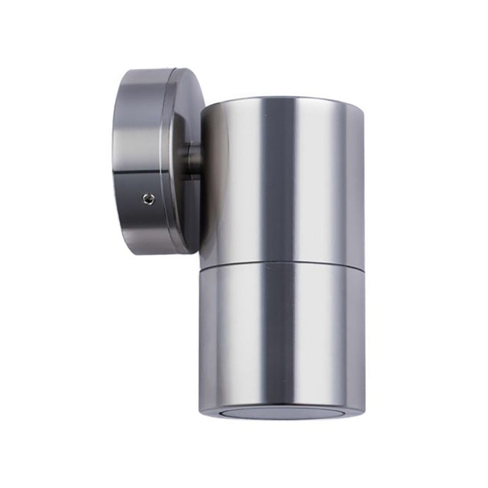 Buy Exterior Wall Lights Australia MR16 12V Exterior Single Fixed Wall Pillar Light Titanium IP65 - PM1FT
