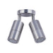 Buy Exterior Spotlights Australia GU10 Exterior Double Adjustable Wall Pillar Light Titanium IP65 - PG2AT