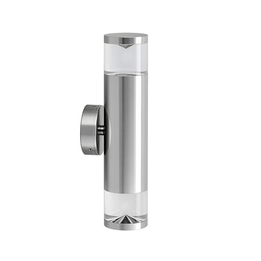 Buy Up / Down Wall Lights Australia PHARE 240V GU10 Exterior Up/Down Wall Pillar Light Titanium IP65 - PHARE02G