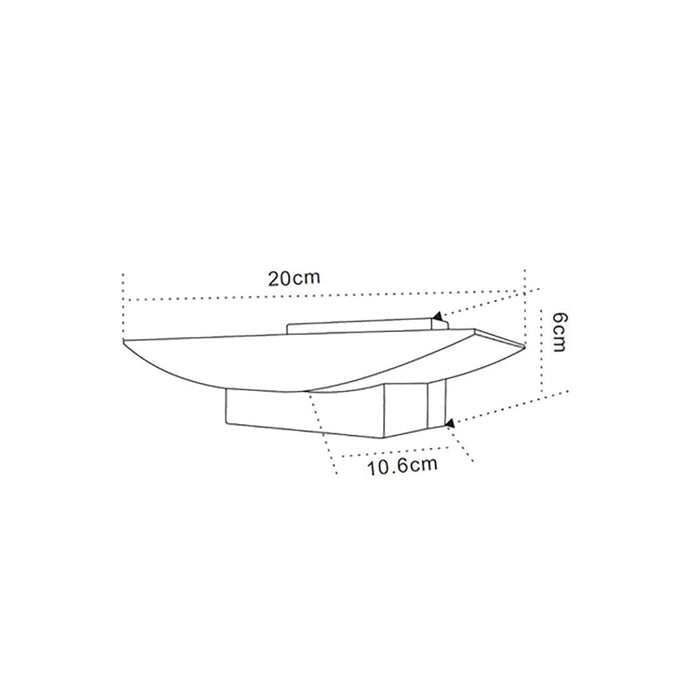 Buy Wall Sconce Australia CITY PHOENIX LED Interior Wall Light White 6W 3000K - PHOENIX