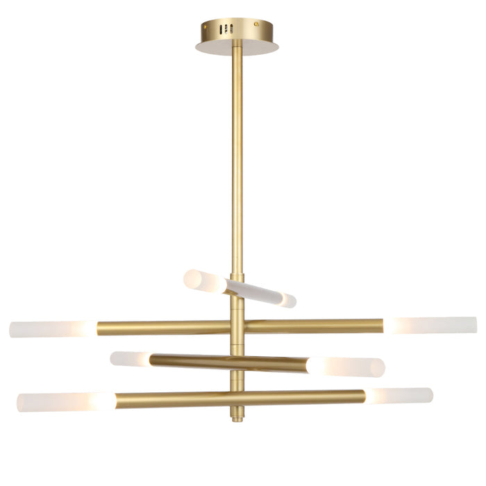 Pinta 8 Light LED Pendant Gold - PINTA PE08-GD