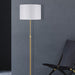Buy Floor Lamps Australia Placin Floor Lamp Antique Gold Iron White Marble - PLACIN FL-AGIV