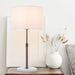Buy Table Lamps Australia Placin Table Lamp Bronze Iron White Marble - PLACIN TL-BZIV