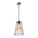Buy Pendant Lights Australia Adjustable Shape & Custom Design 1 Light Pendant Small Copper - PLIER3