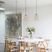 Buy Pendant Lights Australia Adjustable Shape & Custom Design 1 Light Pendant Small Copper - PLIER3