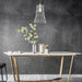 Buy Pendant Lights Australia Adjustable Shape & Custom Design 1 Light Pendant Large Chrome - PLIER2
