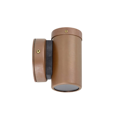 Buy Exterior Wall Lights Australia MR16 12V Exterior Single Fixed Wall Pillar Light Aged Copper IP54 - PM1FCECA