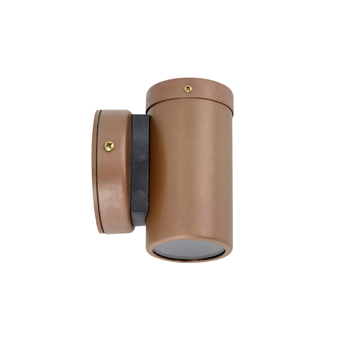 Buy Exterior Wall Lights Australia MR16 12V Exterior Single Fixed Wall Pillar Light Aged Copper IP54 - PM1FCECA