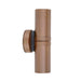 Buy Up / Down Wall Lights Australia GU10 Exterior Double Fixed Up/Down Wall Pillar Light Aged Copper IP54 - PGUDCECA