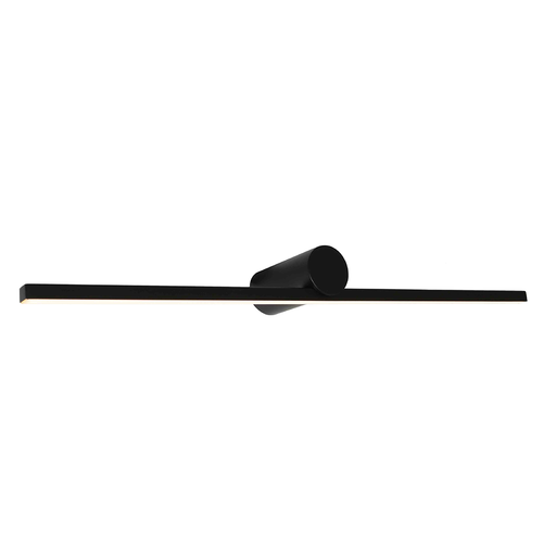 Buy Bathroom Vanity Lights Australia Roka LED Bathroom Vanity Light 23W Black Metal 4000K - ROKA23WLEDBLK