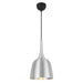 Buy Pendant Lights Australia Polk-20 1 Light Pendant Aluminium Brush, Black POLK PE20-ALB