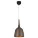 Buy Pendant Lights Australia Polk-20 1 Light Pendant Bronze Brush, Black POLK PE20-BZB