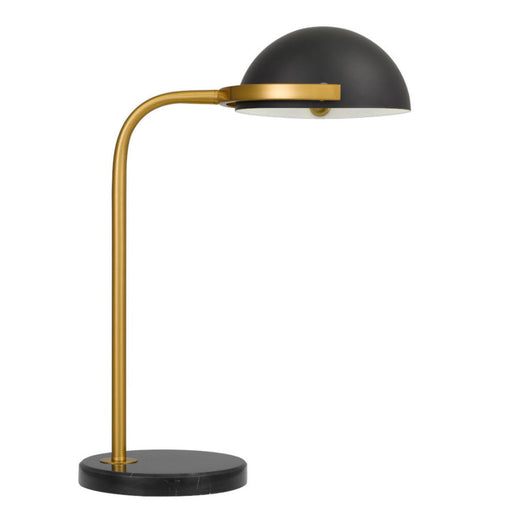 Buy Desk Lamps Australia Pollard 1 Light Desk Lamp Black & Antique Gold - POLLARD TL-BKAG
