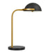 Buy Desk Lamps Australia Pollard 1 Light Desk Lamp Black & Antique Gold - POLLARD TL-BKAG