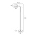 Buy Floor Lamps Australia Pollard 1 Light Floor Lamp Black & Antique Gold - POLLARD FL-BKAG