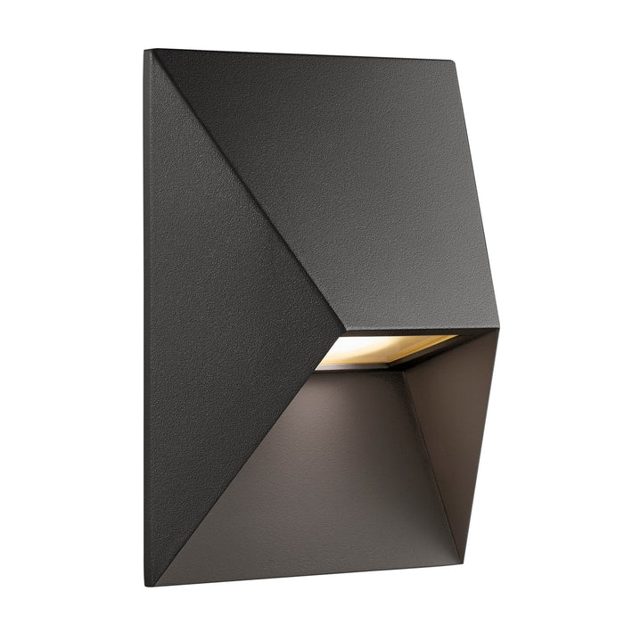 Pontio Aluminium Small Wall Light Black - 2218171003