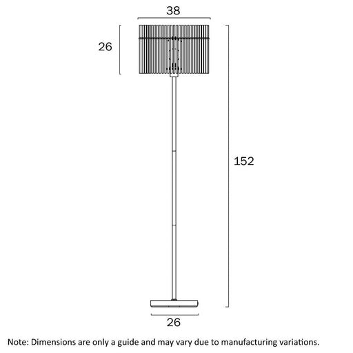 Buy Floor Lamps Australia QUILO Floor Lamp Black Smoke - QUILO FL-BKSM