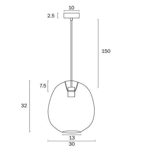 Buy Pendant Lights Australia Rana Pendant Light W300mm Black Rattan - RANA PE30-BK