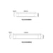 Buy LED Batten Lights Australia RAZORDMW Interior LED Surface Mounted Dimmable Tri-CCT Wide Batten 36W 1200mm - RAZORDMW02