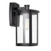 Buy Exterior Wall Lights Australia Reese 1 Light Wall Light Large Black - REESE EX18-BK