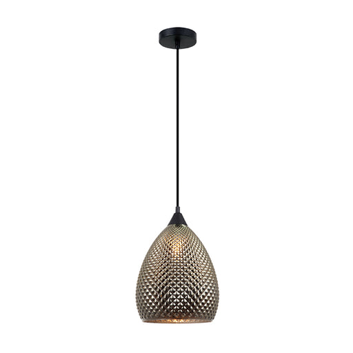 Buy Pendant Lights Australia RICTUS Gold Ellipse Glass Shape With Quadrilateral Segments 1 Light Pendant - RICTUS4