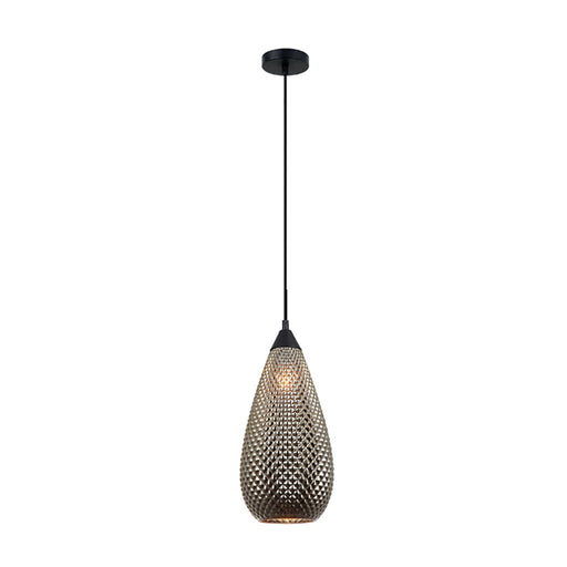 Buy Pendant Lights Australia RICTUS Gold Tear Drop Glass Shape With Quadrilateral Segments 1 Light Pendant - RICTUS6