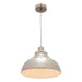 Buy Pendant Lights Australia Risto 1 Light Pendant Light Satin Chrome - RIST1PSC