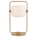 Buy Table Lamps Australia ROCHA Table Lamp Antique Gold Opal - ROCHA TL-AGOP