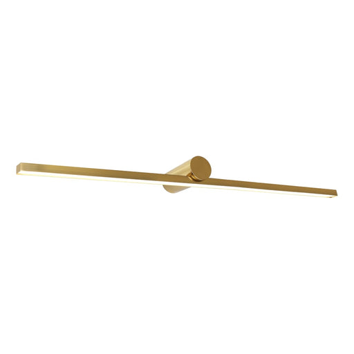 Buy Bathroom Vanity Lights Australia Roka LED Bathroom Vanity Light 23W Gold Metal 4000K - ROKA23WLEDGLD