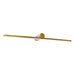 Buy Bathroom Vanity Lights Australia Roka LED Bathroom Vanity Light 23W Gold Metal 4000K - ROKA23WLEDGLD