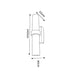 Buy Wall Sconce Australia CITY ROME LED Interior Up/Down Wall Light Satin Chrome 2W 3000K - ROMEG2
