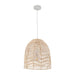 Buy Pendant Lights Australia Interior Rattan Ellipse 1 Light Pendant Natural - ROTA1
